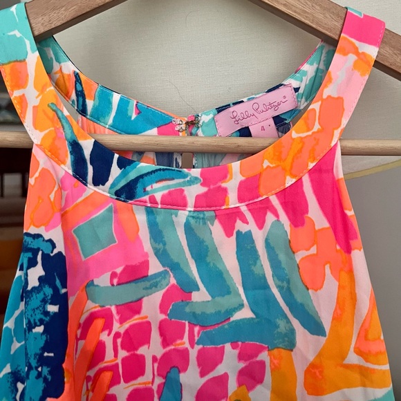 Lilly Pulitzer Pineapple Print Edona Romper - Picture 4 of 7